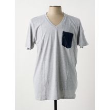 SLAZENGER - T-shirt gris en coton - Homme - Taille L - Modz