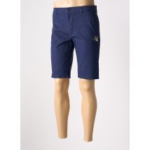 CHEVIGNON - Bermuda bleu en coton - Homme - Taille 42 - Modz
