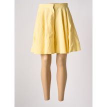 RALPH LAUREN - Jupe courte jaune en lin - Femme - Taille 36 - Modz