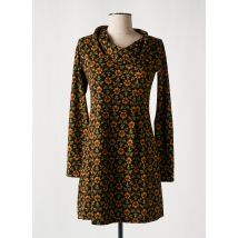 LINGAM - Robe courte marron en polyester - Femme - Taille 38 - Modz