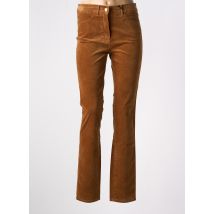 TONI - Pantalon slim jaune en coton - Femme - Taille 46 - Modz