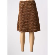 KING LOUIE - Jupe mi-longue orange en polyester - Femme - Taille 44 - Modz