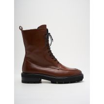 MAT:20 - Bottines/Boots marron en cuir - Femme - Taille 41 - Modz