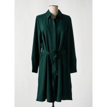 45 - Robe mi-longue vert en polyester - Femme - Taille 36 - Modz