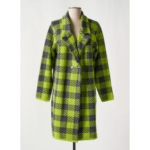 WNT COLLECTION - Manteau long vert en acrylique - Femme - Taille 40 - Modz