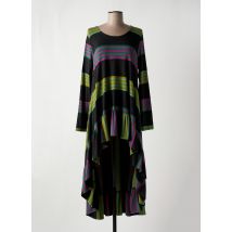 ALEMBIKA - Robe mi-longue gris en viscose - Femme - Taille 48 - Modz