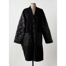 URBAN BY ALEMBIKA - Manteau long noir en polyester - Femme - Taille 38 - Modz