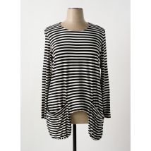 URBAN BY ALEMBIKA - Tunique manches longues noir en viscose - Femme - Taille 48 - Modz