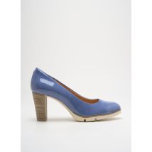 KARSTON - Escarpins bleu en cuir - Femme - Taille 41 - Modz