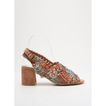 MACIEJKA OBUWIE - Sandales/Nu pieds bleu en textile - Femme - Taille 36 - Modz