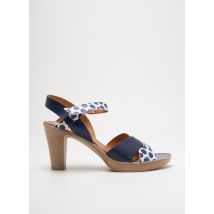 EMILIE KARSTON - Sandales/Nu pieds bleu en cuir - Femme - Taille 40 - Modz