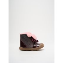 BELLAMY - Bottines/Boots violet en cuir - Fille - Taille 24 - Modz