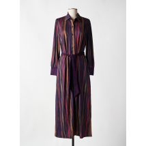 K-DESIGN - Robe longue violet en polyester - Femme - Taille 38 - Modz