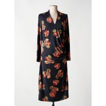 K-DESIGN - Robe mi-longue noir en polyester - Femme - Taille 46 - Modz