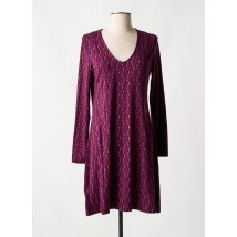 SURKANA - Robe courte violet en viscose - Femme - Taille 40 - Modz