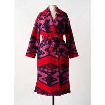 SURKANA - Manteau long violet en laine - Femme - Taille 40 - Modz
