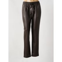 YEST - Jogging marron en polyurethane - Femme - Taille 40 - Modz