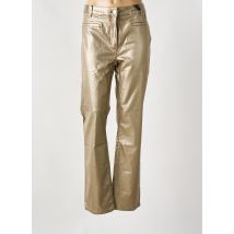 JULIE GUERLANDE - Pantalon slim or en viscose - Femme - Taille 48 - Modz