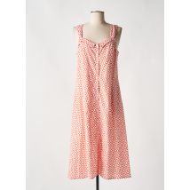 AGATHE & LOUISE - Robe mi-longue orange en coton - Femme - Taille 40 - Modz