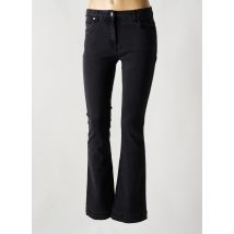 LAUREN VIDAL - Jeans bootcut noir en coton - Femme - Taille 40 - Modz