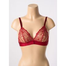 KARL LAGERFELD X AUBADE - Soutien-gorge rouge en polyamide - Femme - Taille 36 - Modz