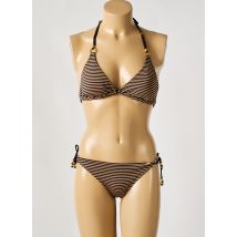 LIVIA - Maillot de bain 2 pièces noir en polyamide - Femme - Taille 38 - Modz
