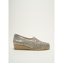 LUXAT - Mocassins beige en cuir - Femme - Taille TU - Modz