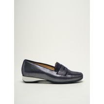 HASSIA - Mocassins bleu en cuir - Femme - Taille TU - Modz
