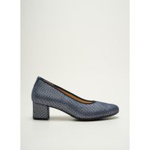 HASSIA - Escarpins bleu en cuir - Femme - Taille 36 - Modz