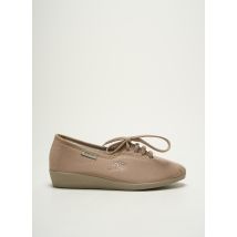 SEMELFLEX - Chaussons/Pantoufles beige en textile - Femme - Taille 36 - Modz