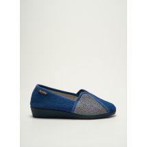 SEMELFLEX - Chaussons/Pantoufles bleu en textile - Femme - Taille 35 - Modz