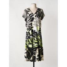 OLSEN - Robe mi-longue noir en coton - Femme - Taille 40 - Modz