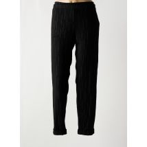 PAZ TORRAS - Pantalon droit noir en viscose - Femme - Taille 46 - Modz