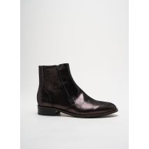 MAM'ZELLE - Bottines/Boots marron en cuir - Femme - Taille 36 - Modz
