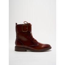 FUGITIVE BY FRANCESCO ROSSI - Bottines/Boots marron en cuir - Femme - Taille 37 - Modz
