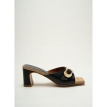 ANGEL ALARCON - Mules/Sabots noir en cuir - Femme - Taille 37 - Modz