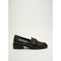 REQINS - Mocassins vert en cuir - Femme - Taille 36 - Modz