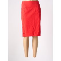 MAT DE MISAINE - Jupe mi-longue rouge en viscose - Femme - Taille 46 - Modz
