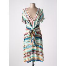 CAP JULUCA - Robe courte vert en viscose - Femme - Taille 44 - Modz