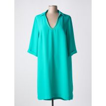 DEVERNOIS - Robe mi-longue vert en polyester - Femme - Taille 44 - Modz