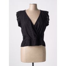 CAP JULUCA - Top noir en coton - Femme - Taille 44 - Modz