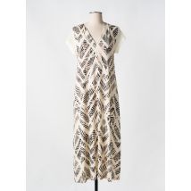 GUITARE - Robe longue beige en viscose - Femme - Taille 38 - Modz