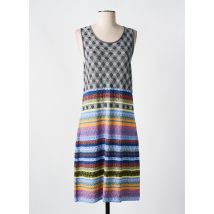 ALDO MARTIN'S - Robe mi-longue noir en viscose - Femme - Taille 38 - Modz