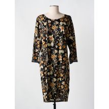 MOONKA - Chemise de nuit noir en coton - Femme - Taille 40 - Modz