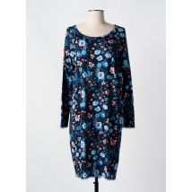 MOONKA - Chemise de nuit bleu en coton - Femme - Taille 40 - Modz