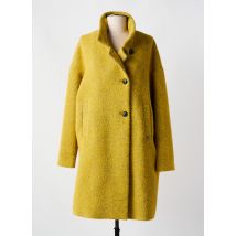 MAT DE MISAINE - Manteau long jaune en polyester - Femme - Taille 40 - Modz