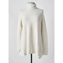 LOLITTA - Pull col roulé beige en viscose - Femme - Taille 36 - Modz
