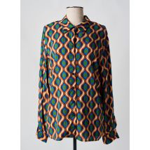 SIGNE NATURE - Chemisier bleu en viscose - Femme - Taille 38 - Modz