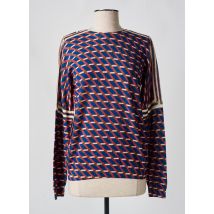 JEI'S BY LETIZIA DENARO - Pull bleu en laine - Femme - Taille 40 - Modz