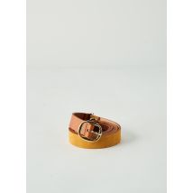 HERBERT FRÈRE ET SOEUR - Ceinture jaune en cuir - Femme - Taille 42 - Modz